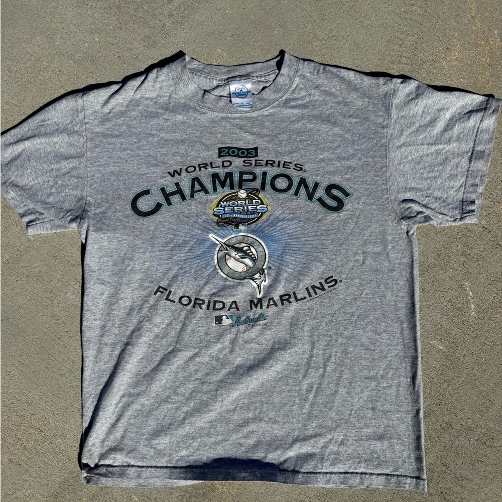 Delta Gray World Series Champions Tee